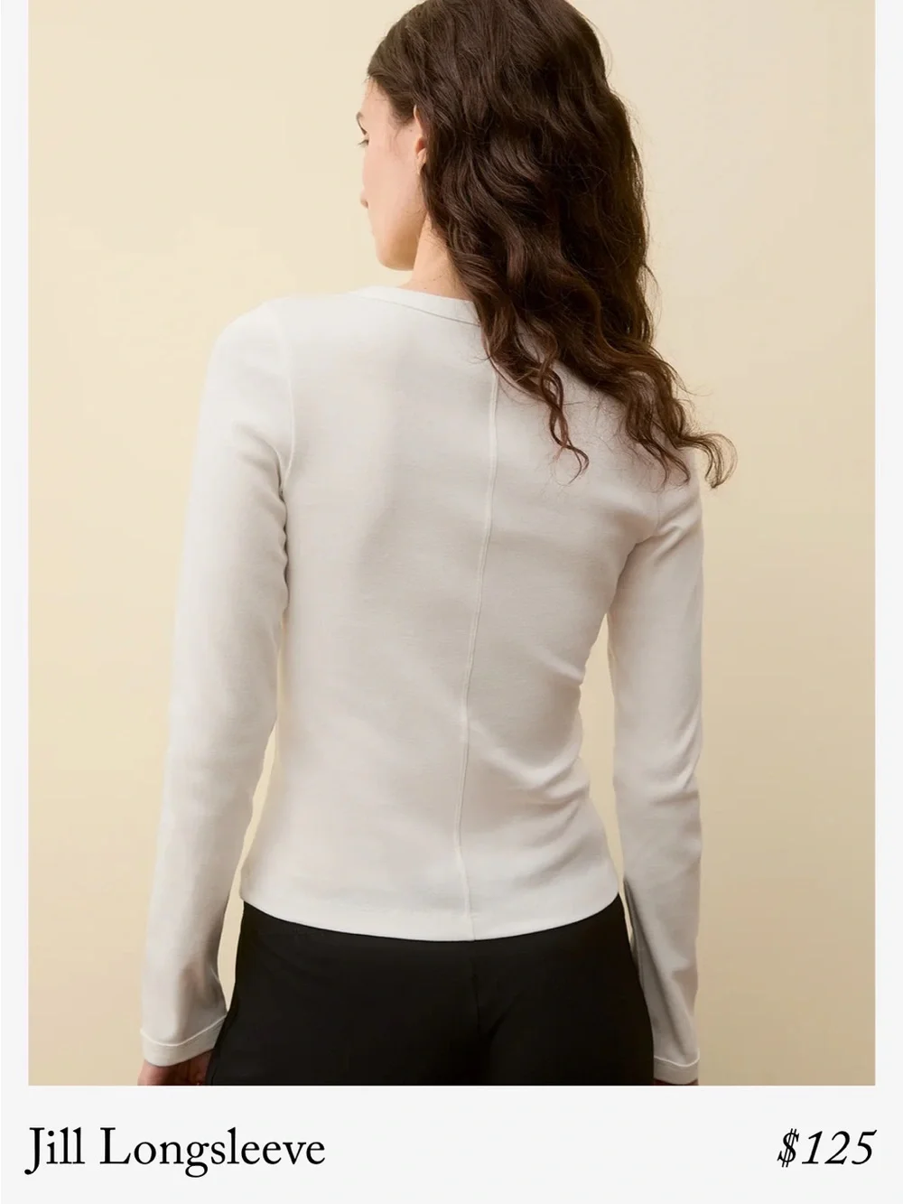 Flore Flore Jill Long-sleeve white size medium - Picture 3 of 7